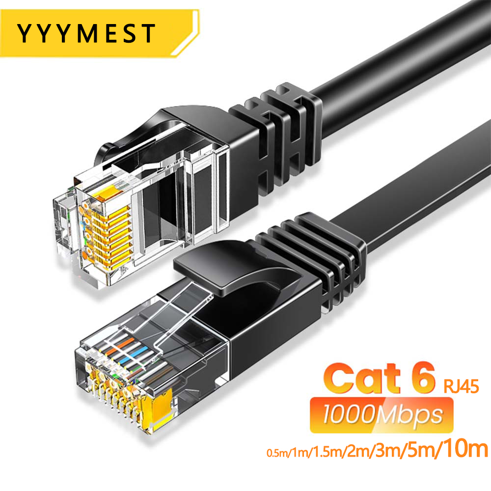 Power Over Ethernet - Ethernet kablosu Cat6 Gigabit yüksek hızlı