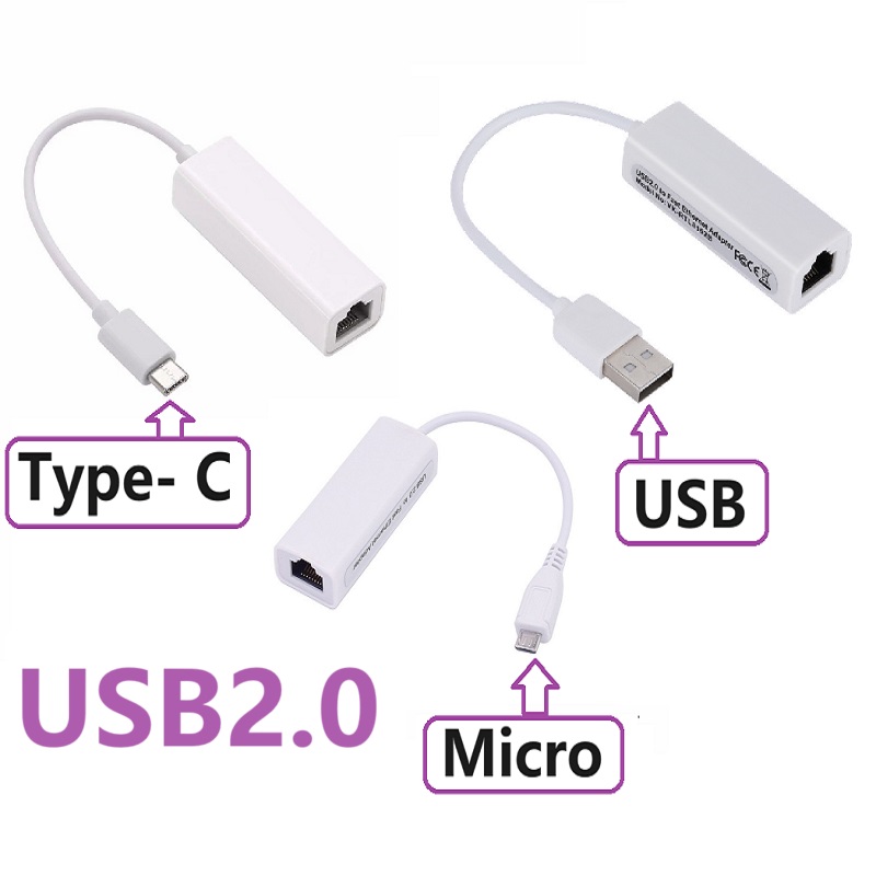 Power Over Ethernet - USB Tip C Ethernet Adaptörü Ağ