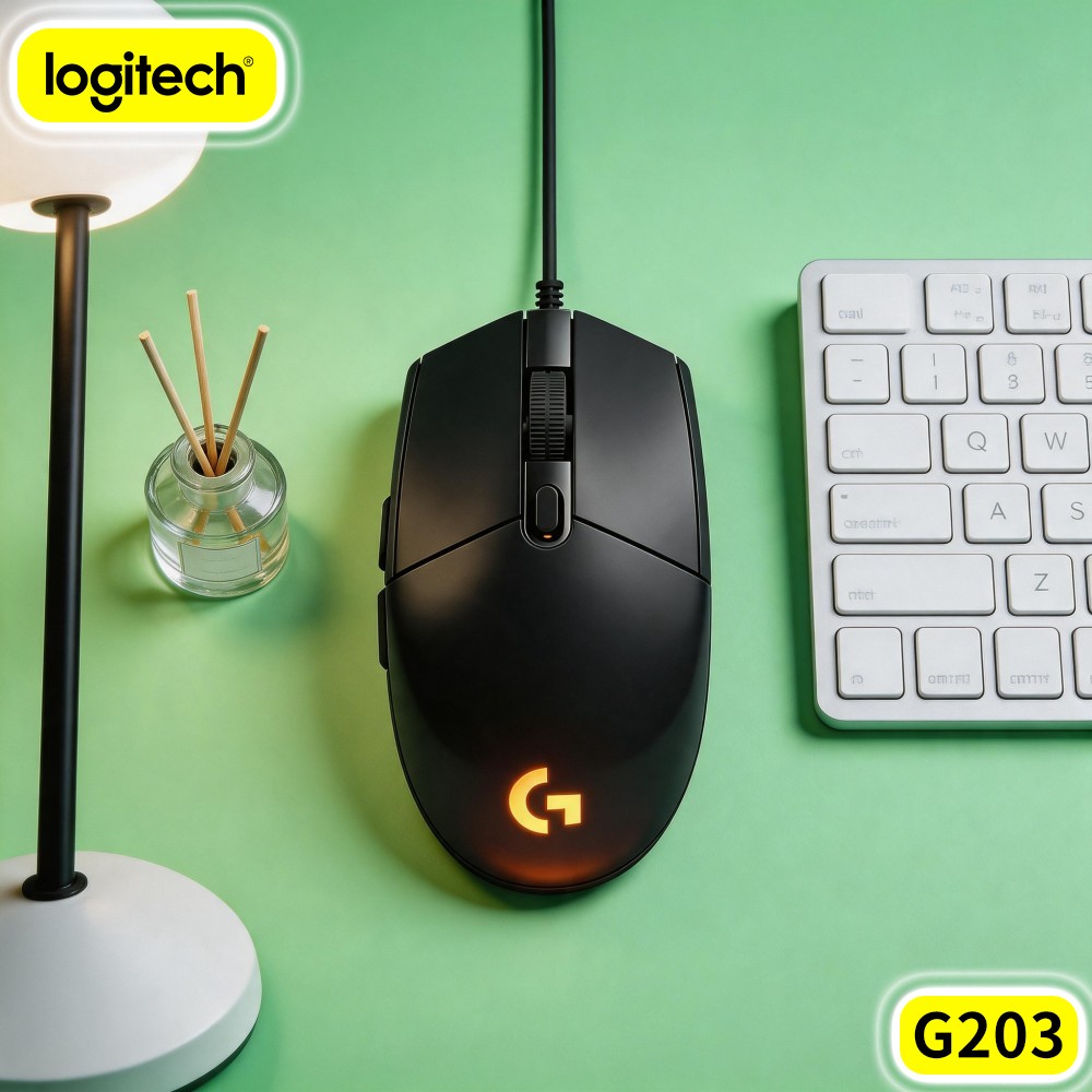 Logitech G203 Kablolu Oyun Mou - Logitech Mouse G203 incelemesi ve fiyatı