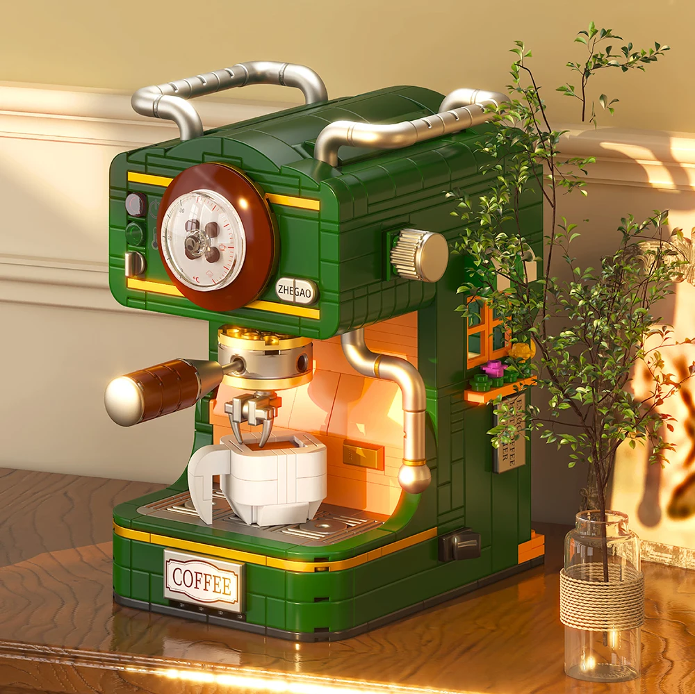 Retro Kahve Makinesi Yapı Taşl - Office Technician incelemesi ve fiyatı