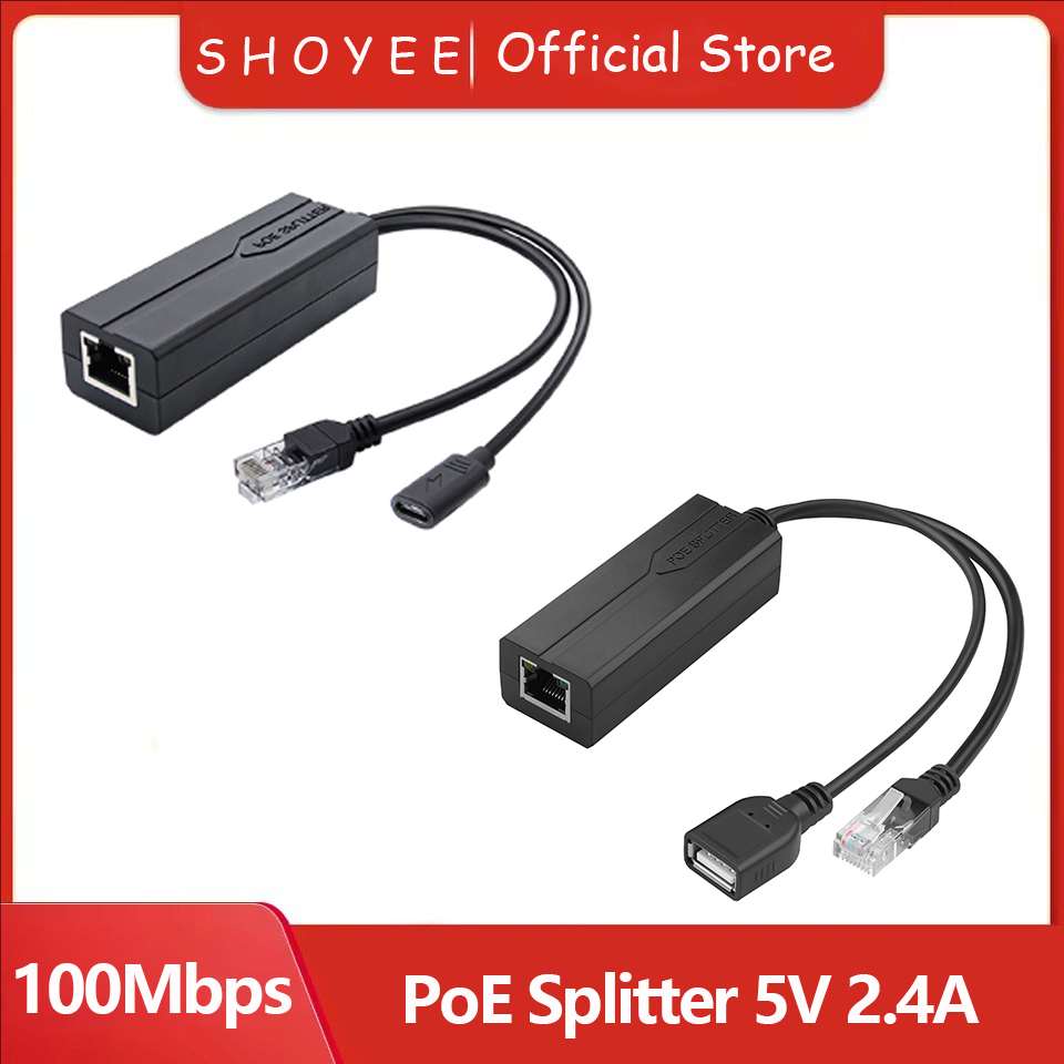 PoE Splitter 5V 2.4A USB Tip C - Power Over Ethernet incelemesi ve fiyatı